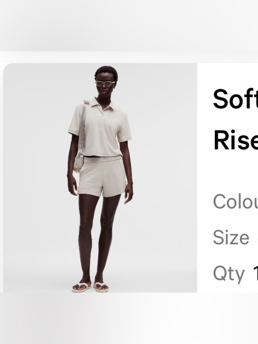 lululemon Softstreme Mid-Rise 4”Shorts